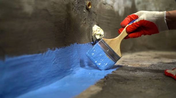 SJ Waterproofing Pros commercial waterproofing team near Port Jefferson Station, NY